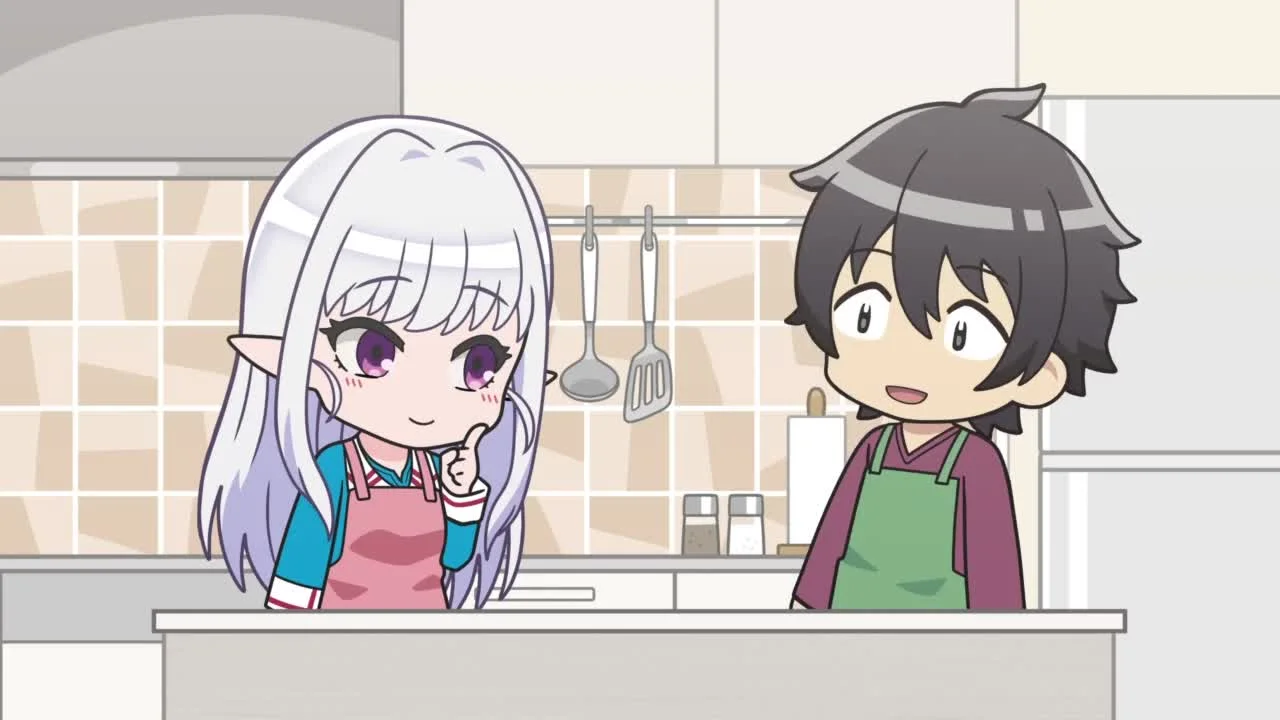 Добро пожаловать в Японию, госпожа эльф! Мини-аниме