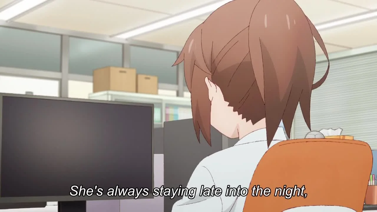 Корпоративная рабыня хочет быть исцелена лоли-призраком