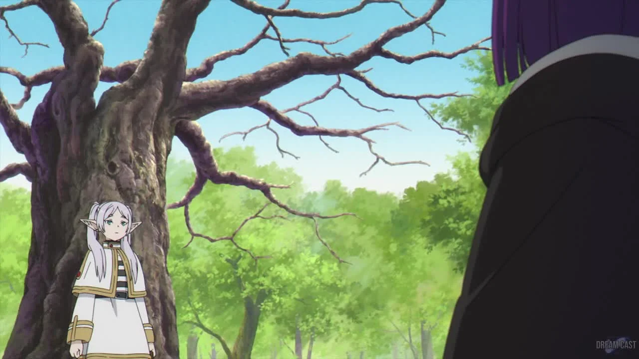 Провожающая в последний путь Фрирен