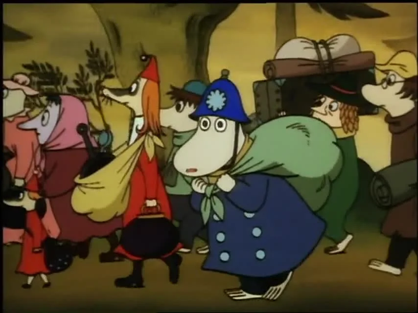 Комета в Долине Муми-троллей