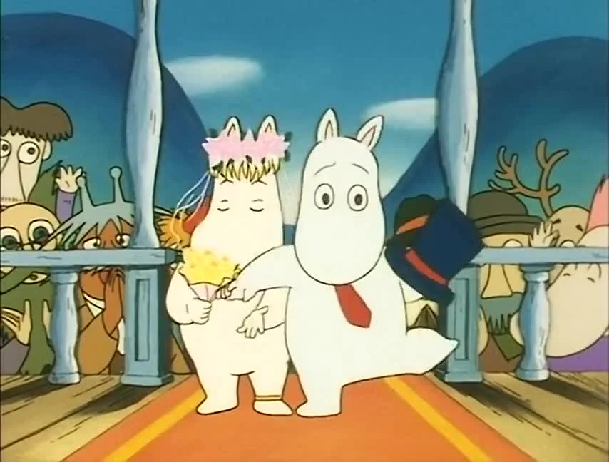 Счастливое семейство Муми-троллей